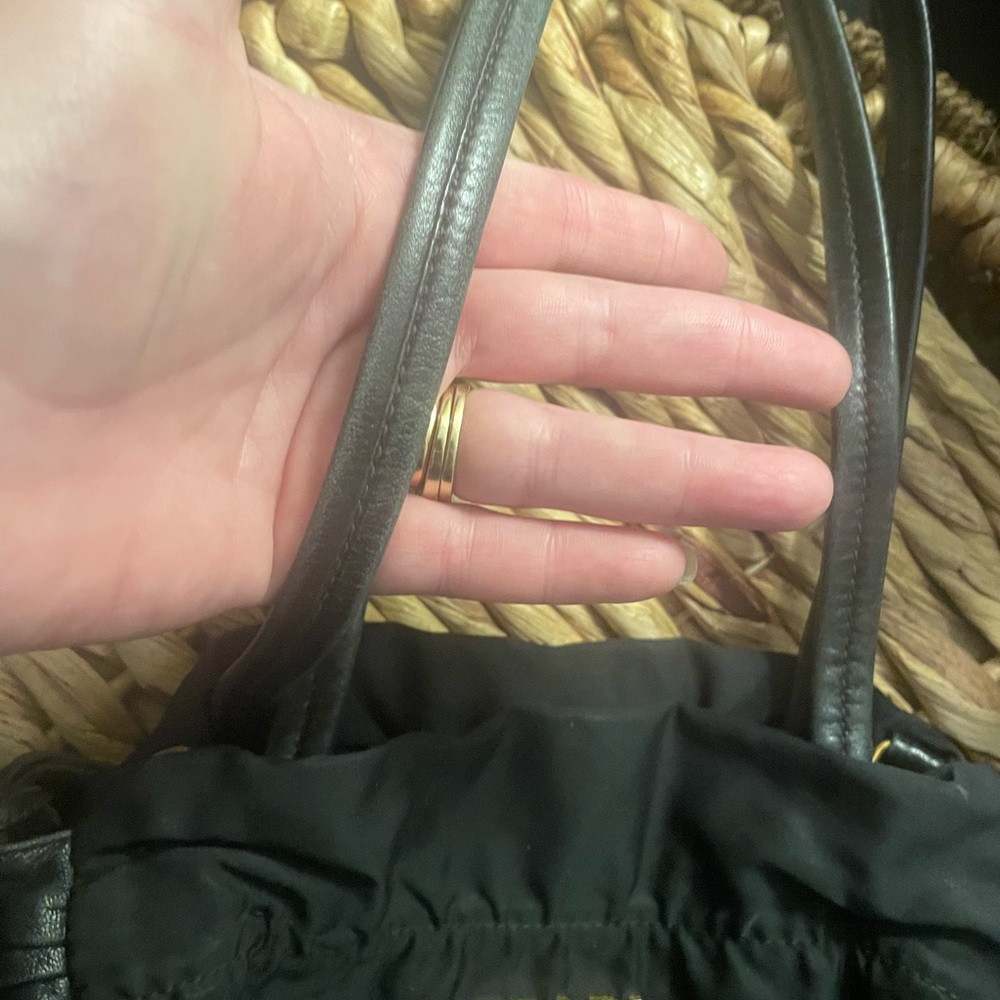 Black Prada Tote Bag authentic. Rare. Firm price please. - Picture 10 of 11